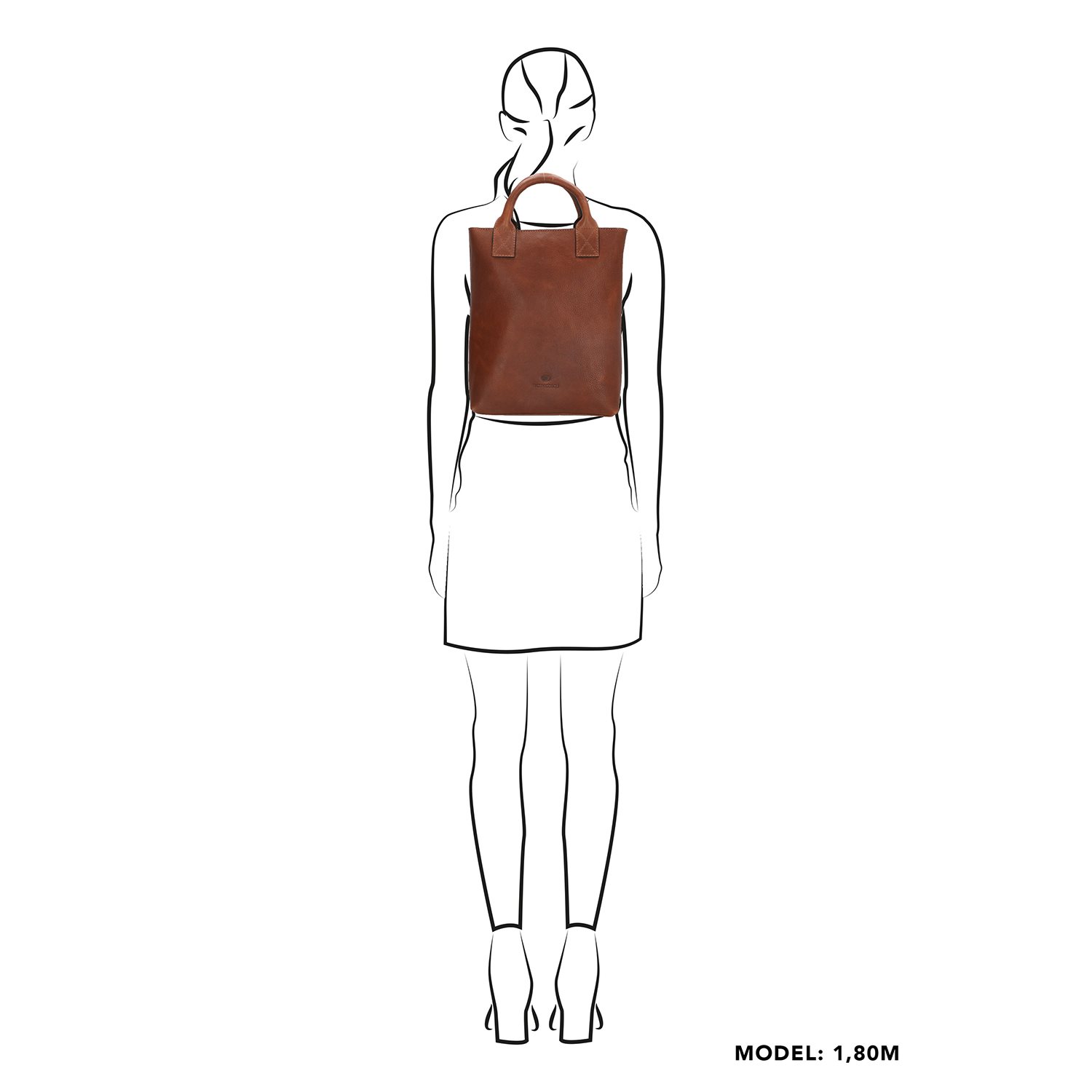 Micmacbags Discover Rugzak bruin