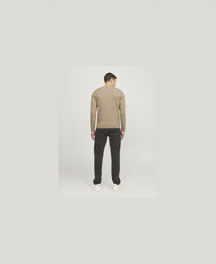 JJ-REBEL JREBCALLUM KNIT CREW NECK NOOS Crockery