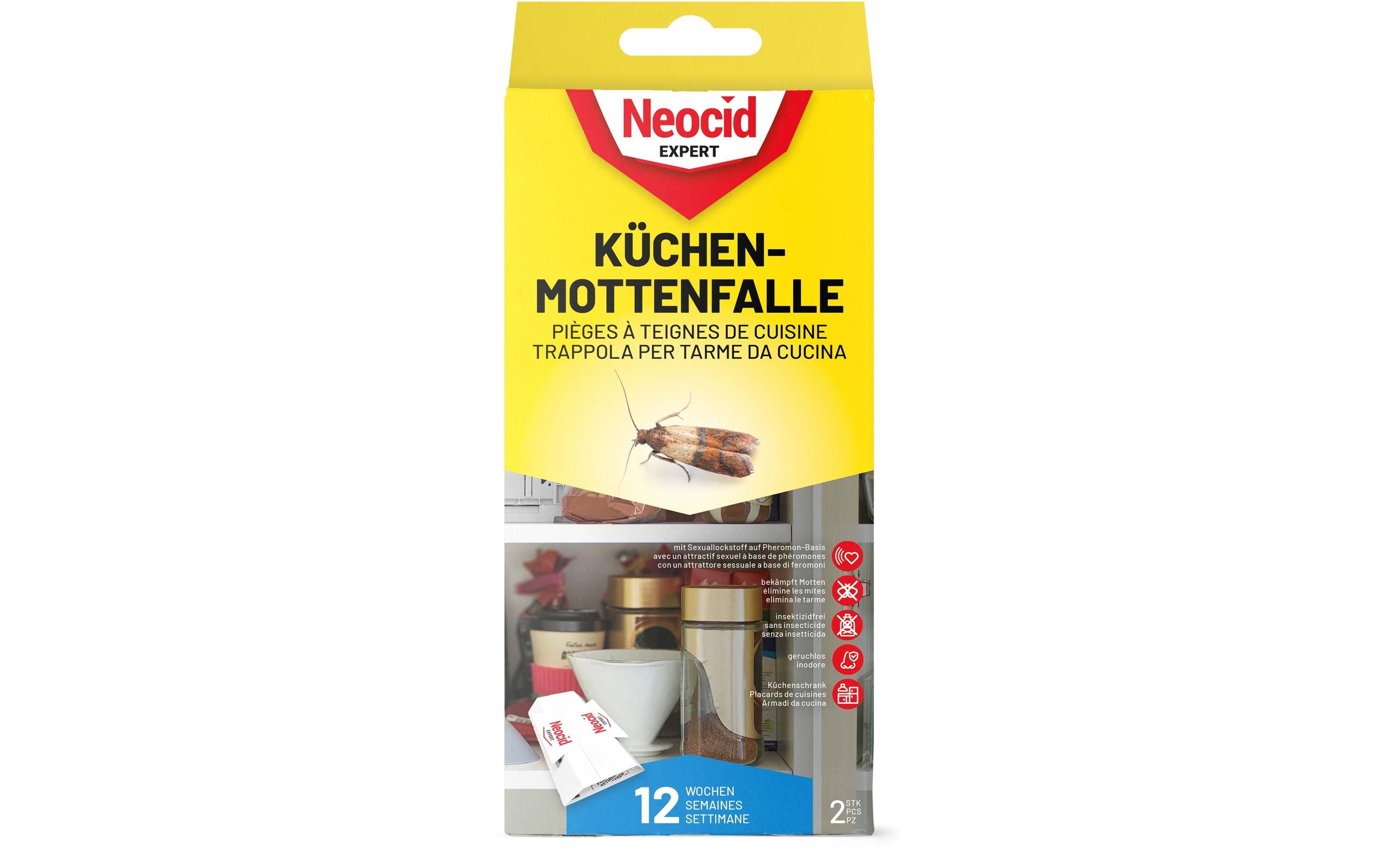 Insektenfalle Küchenmotten, 2 StückKüchenmotten-Falle