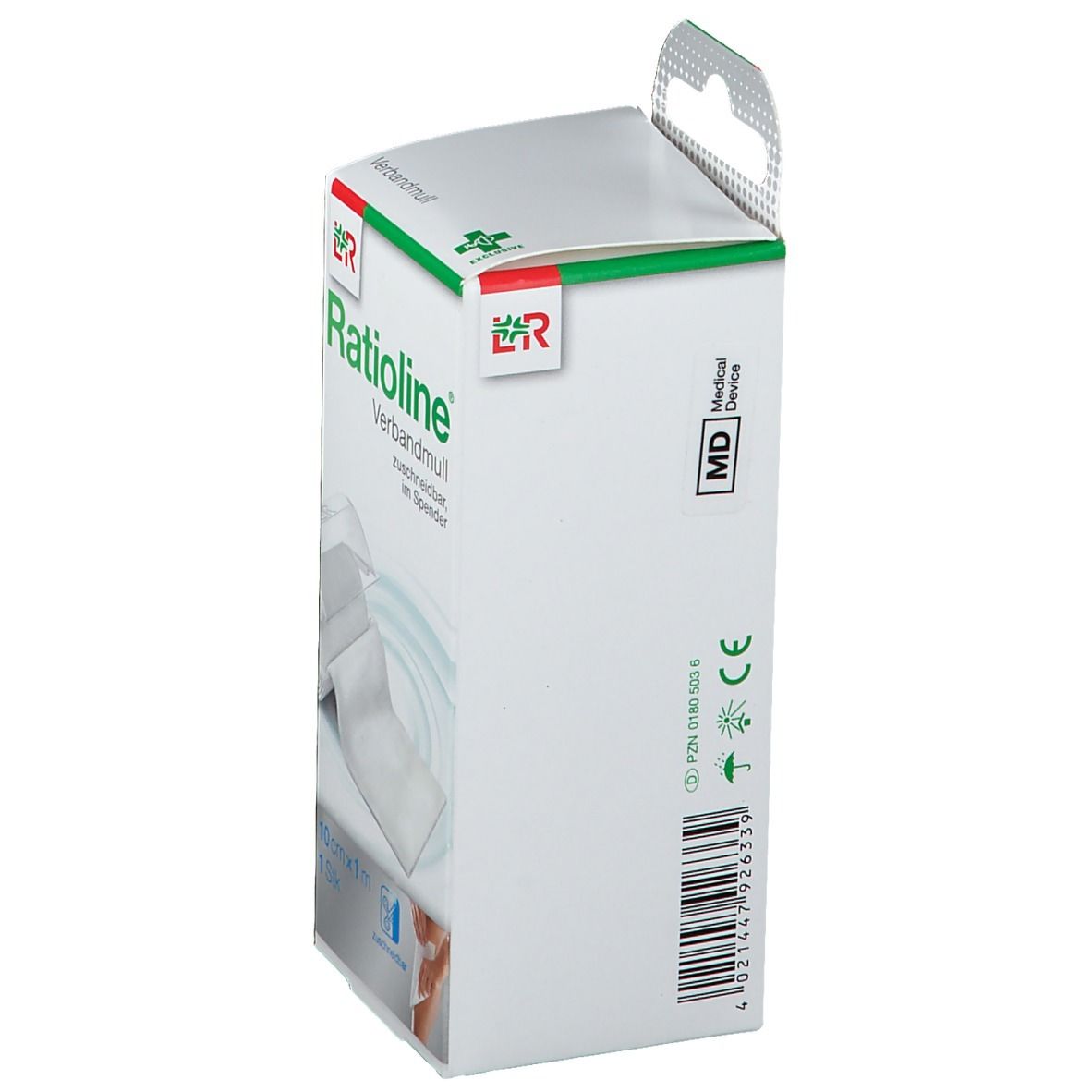 Ratioline® acute Verbandmull 10 cm x 1 m