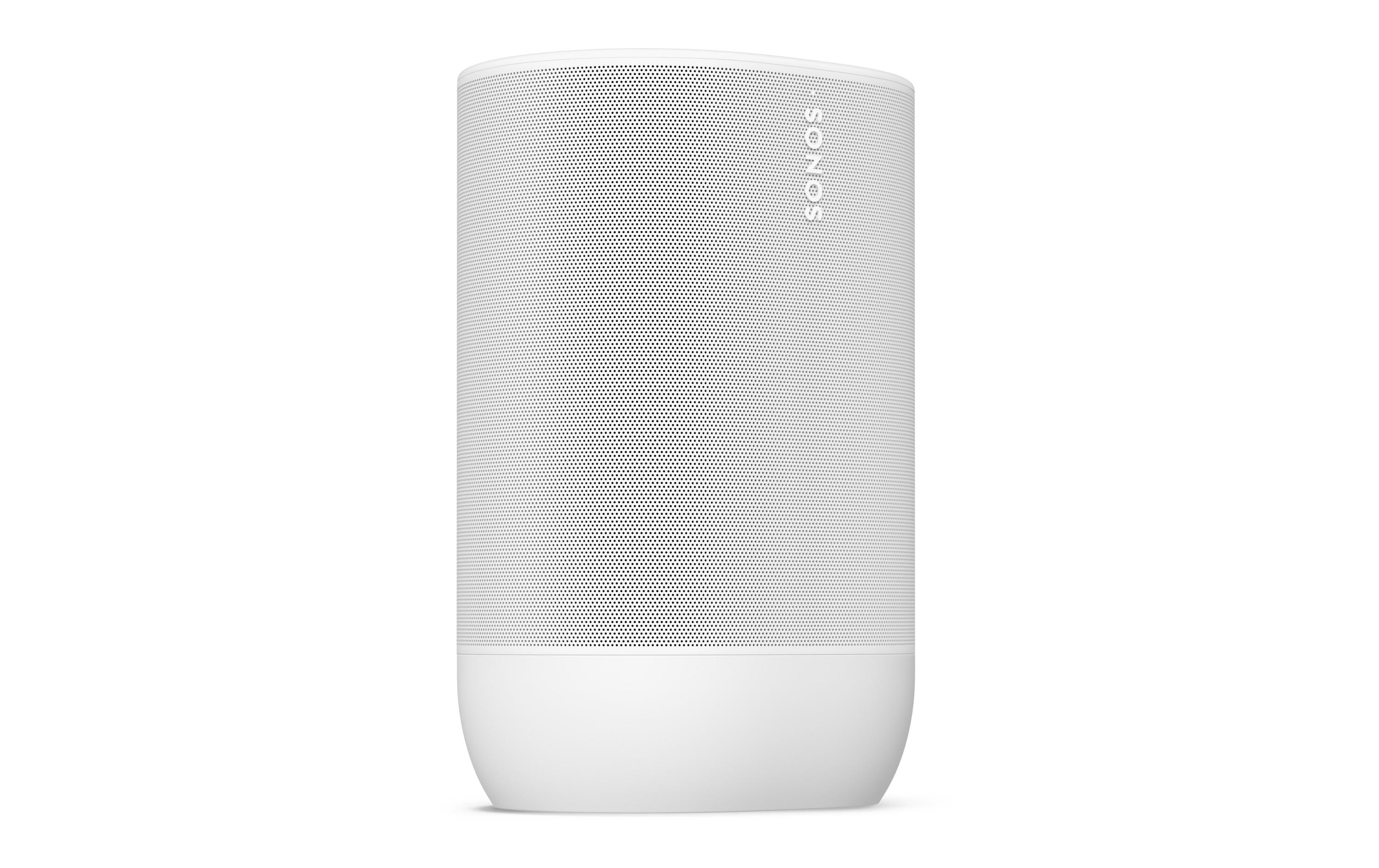 Smart Speaker Move 2 Weiss<br>Komplett überarbeiteter, leistungsstarker Smart Speaker