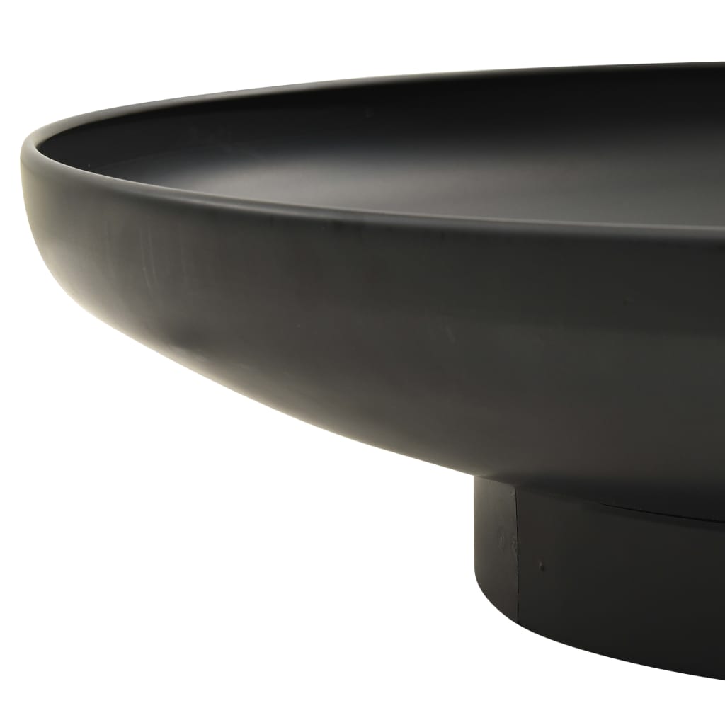 Foyer 80 cm acier