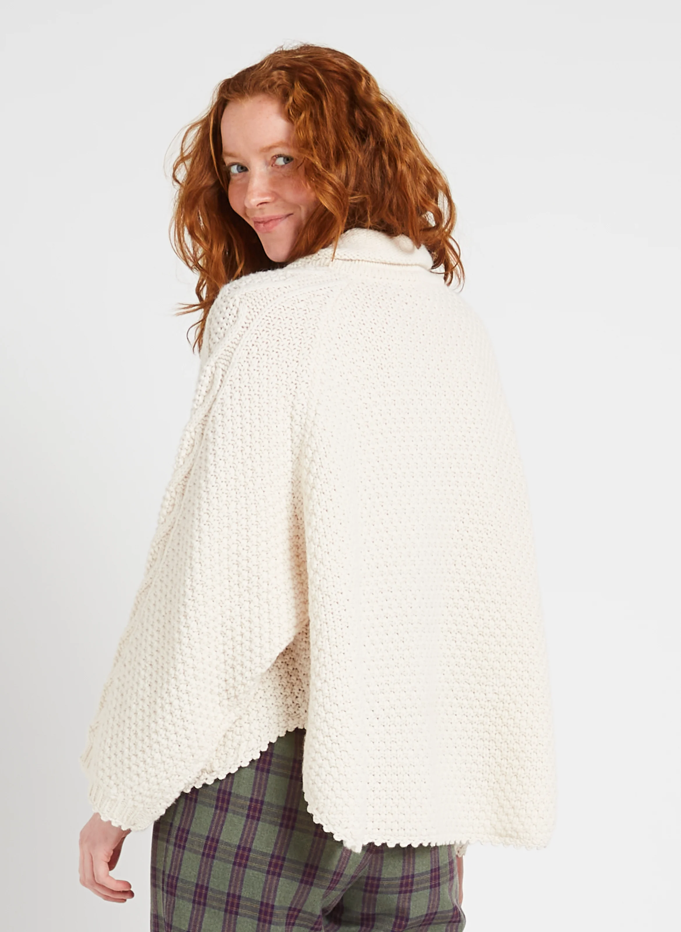 KHELLANE - Gilet col à revers| Beige