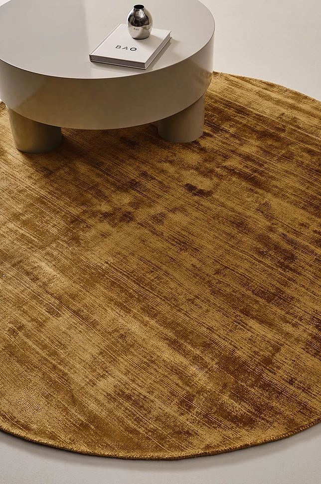 ANELA rund viskoseteppe ø 200 cm