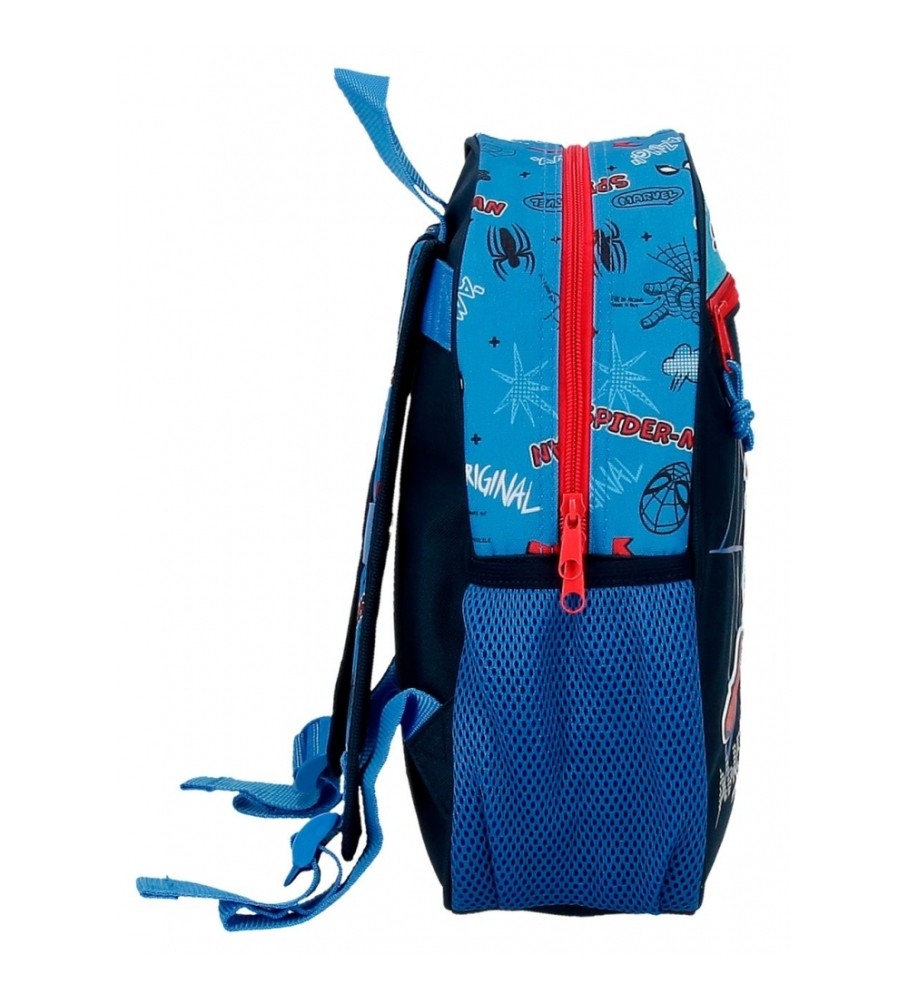 Mochila Joumma Homem-Aranha Totalmente incrível 33cm azul