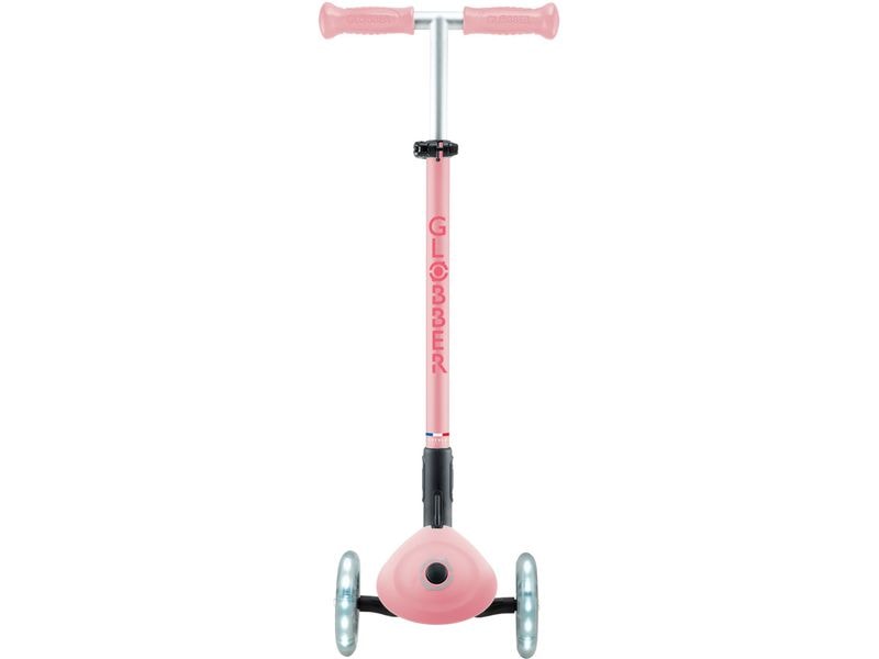 GLOBBER Primo Foldable Plus Lights Mini Hellrosa Kinder-Scooter