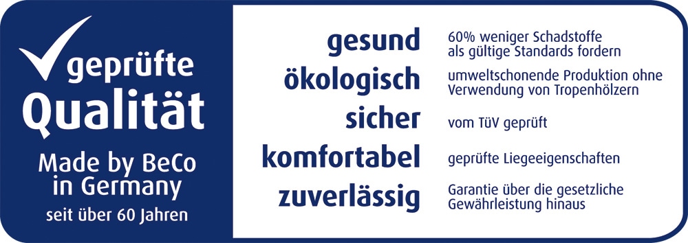 Beco Lattenrost »Mega LR-NV« extra breite Federleisten, universell