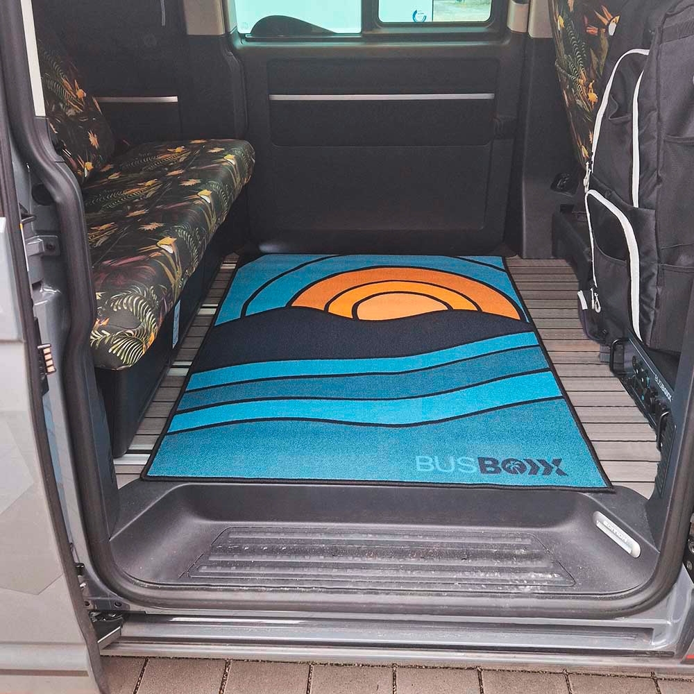 BusBoxx Teppich rugBoxx Sunrise für Multivan/Beach 135 cm x 100 cm