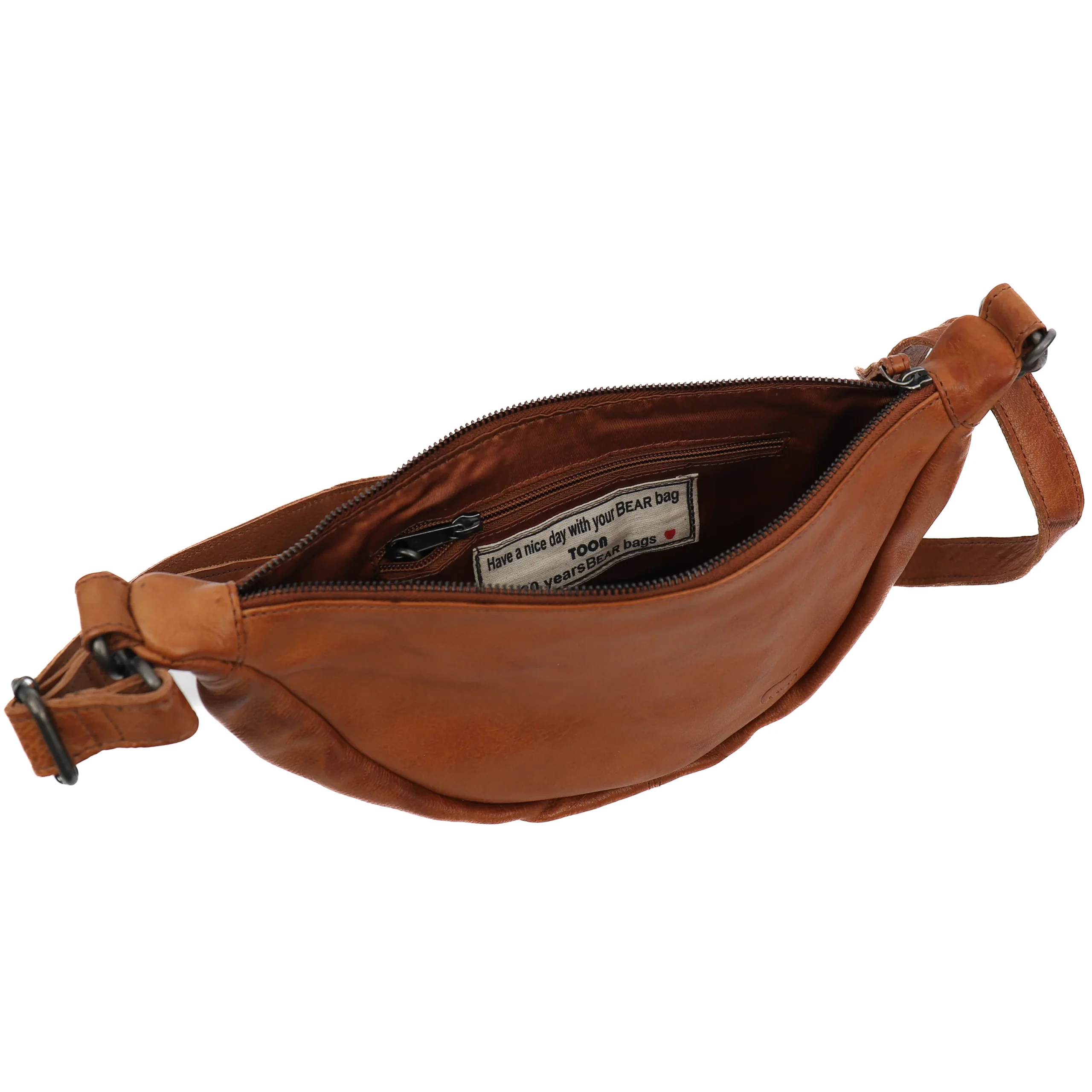 Bear Design Callisto Crossbody tasje Toon Cognac CP2443