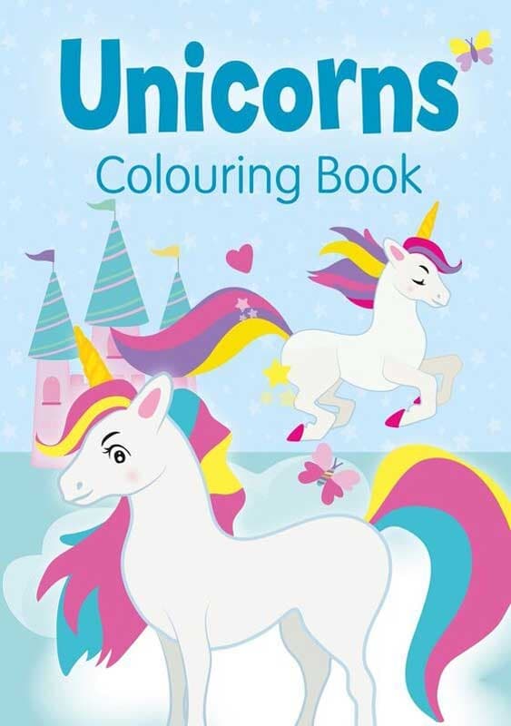 Unicorn malebok 32 sider enhjørning hobbybok