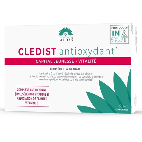 Comprimés Antioxydant Capital Jeunesse Vitalité Cledist - 60 Comprimés