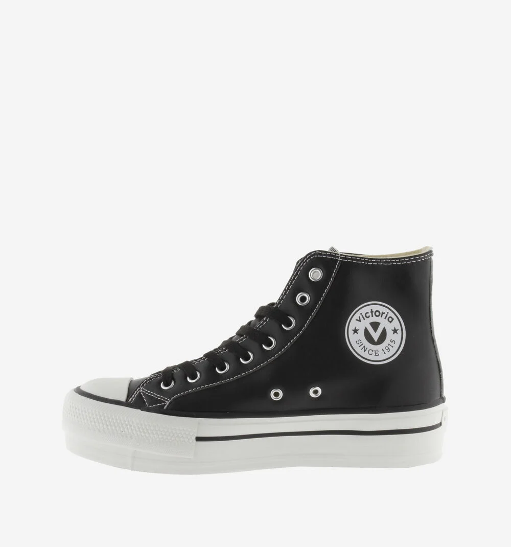 TRIBU DOBLE CONTRAST MID BOOTNEGRO