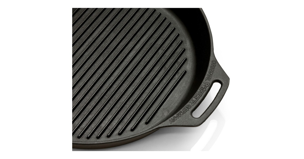 PetromaxGrill Fire Skillet gp30 met steel bak-/braadpan  (Zwart, Ø 30 cm, 2.5 liter)