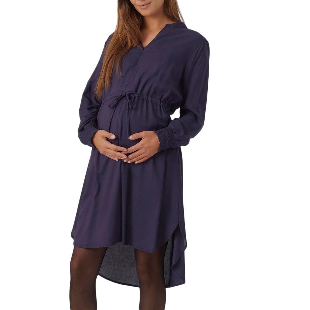 Mamalicious Robe Marine Femme Mamalicious Zion