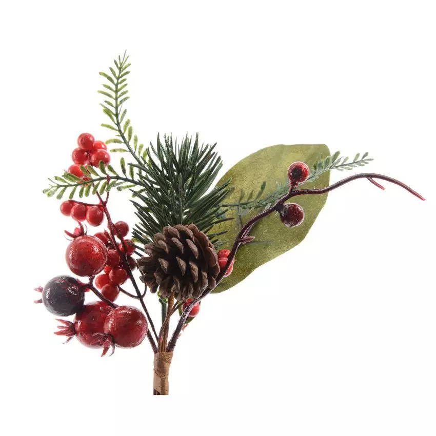 Branche de baie (20 cm) Hectoria Rouge