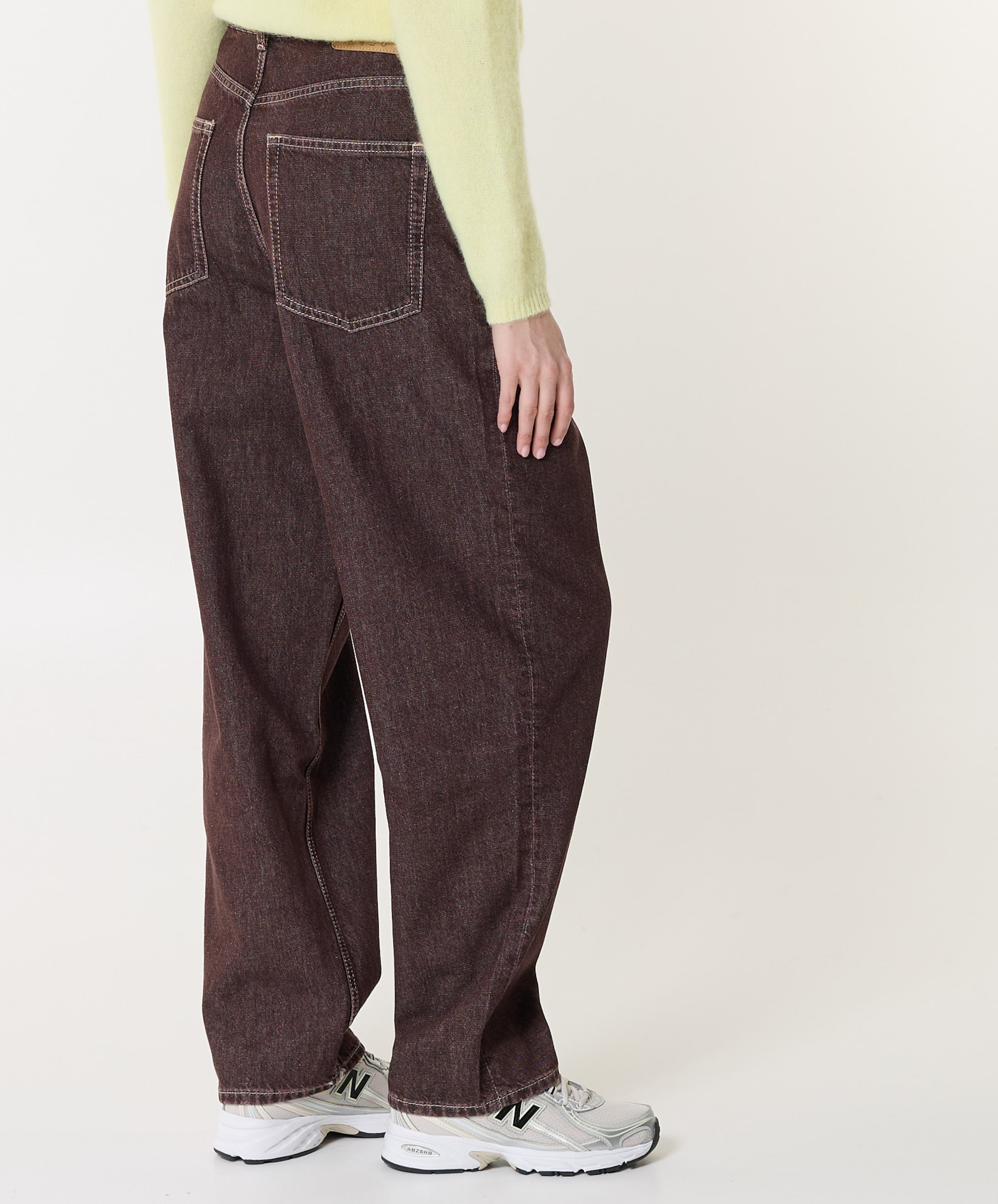 American Vintage Oshow dames broek bruin