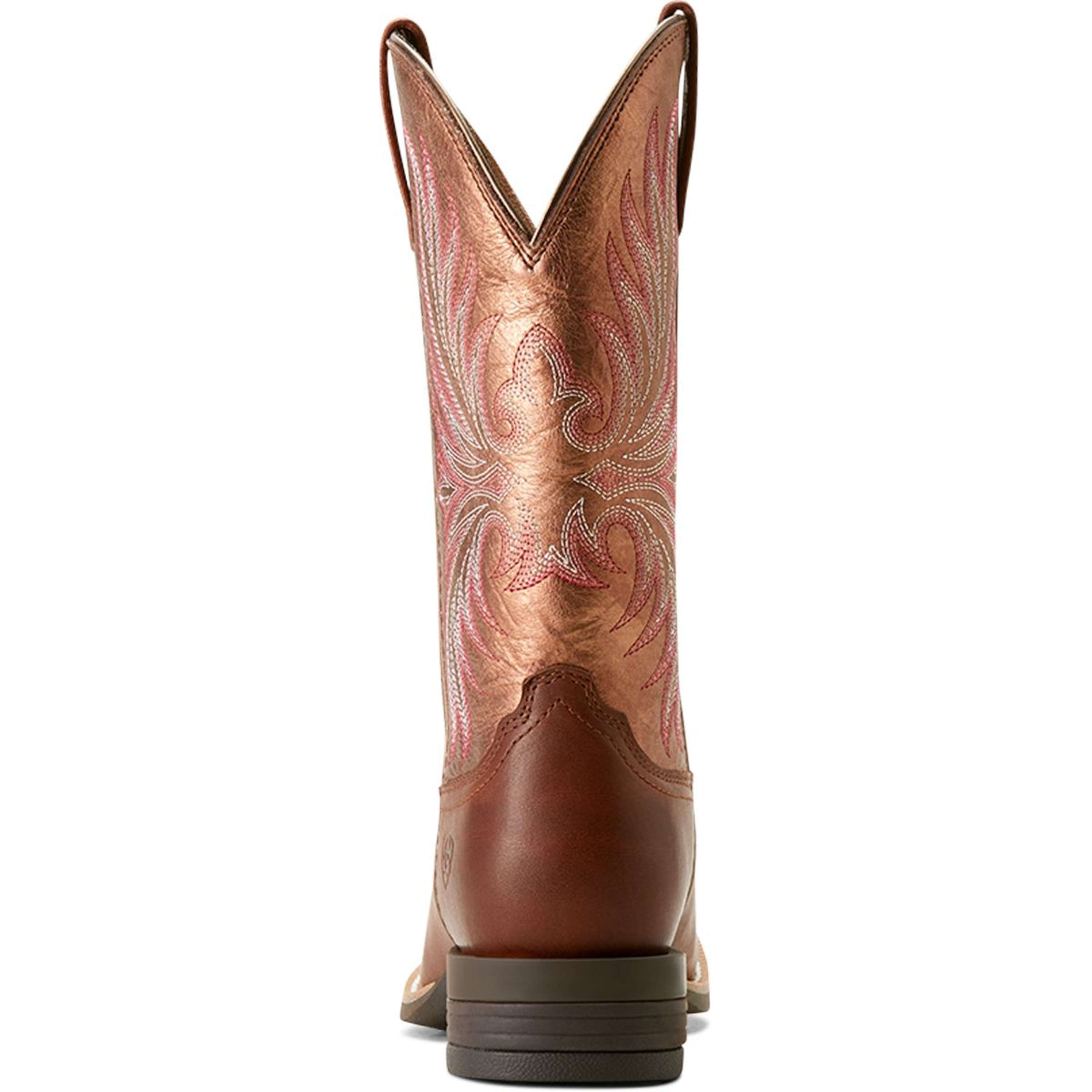 Ariat Westernlaarzen Ranahan Sena Dames Sienna Saddle/Rusty Red