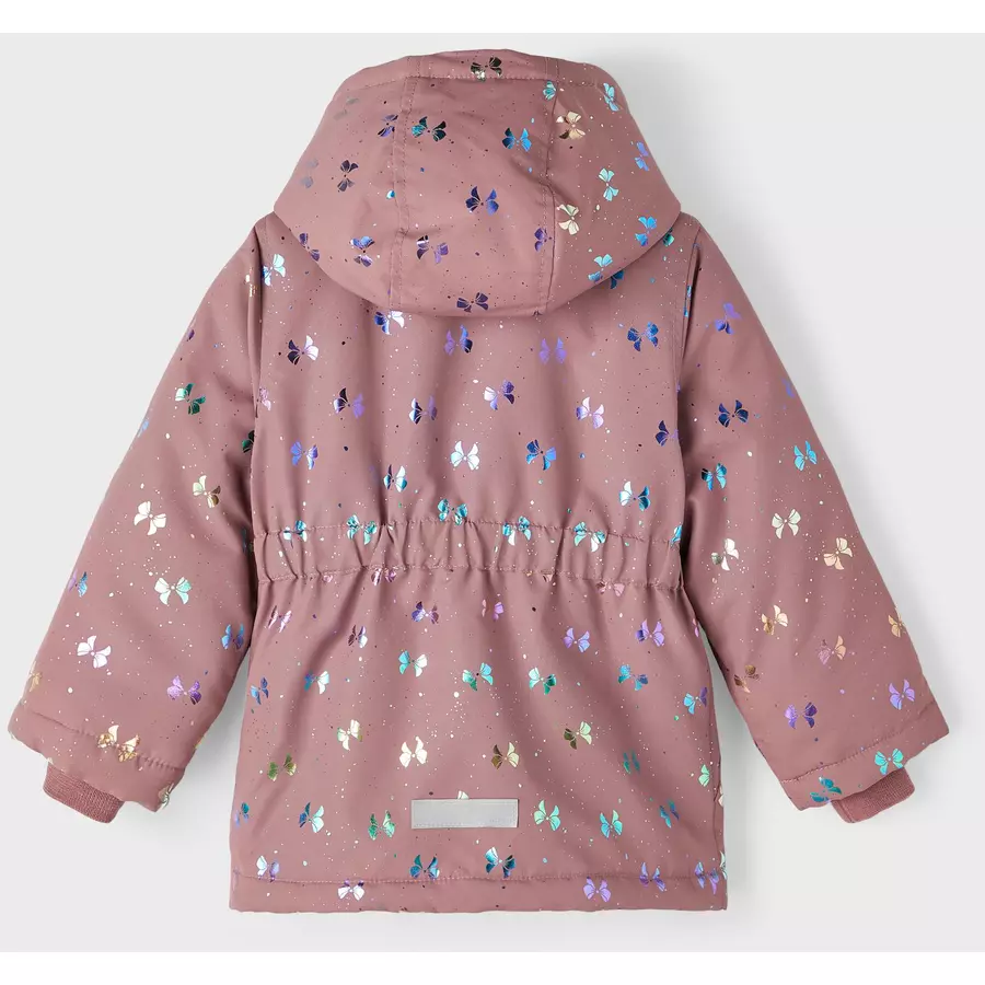 name it Outdoorjacke Nmfmaxi Wistful Mauve