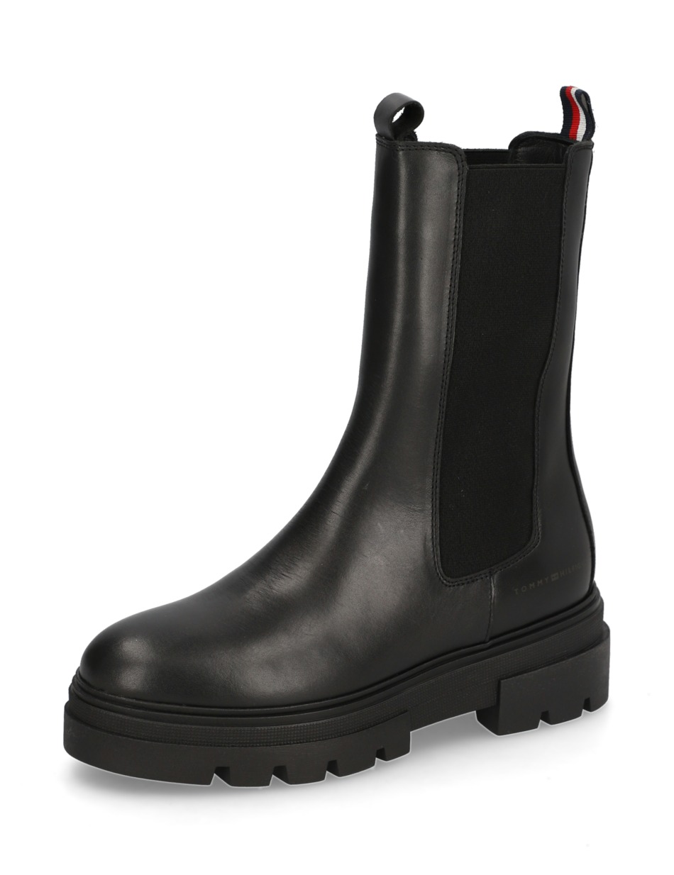 Glattleder Chelsea Boot