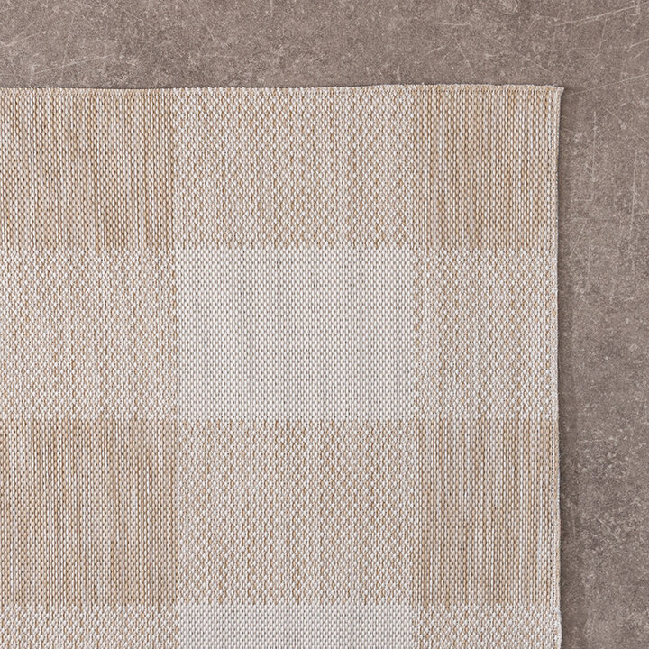 In & Outdoorkleed - Ranch Checkerboard Beige