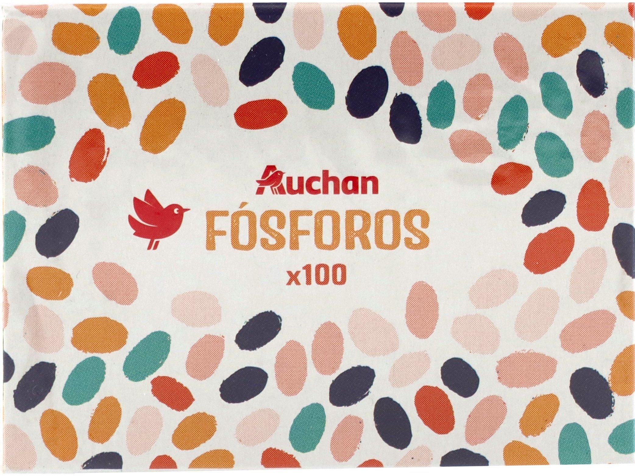 FÓSFOROS AUCHAN 4 UNIDADES