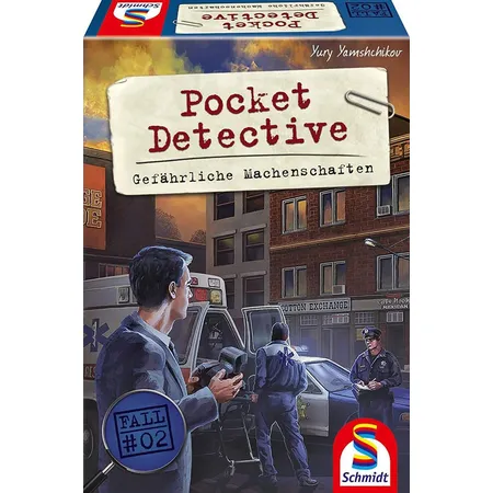 Schmidt Spiele Pocket Detektive: Gefährliche Machenschaften