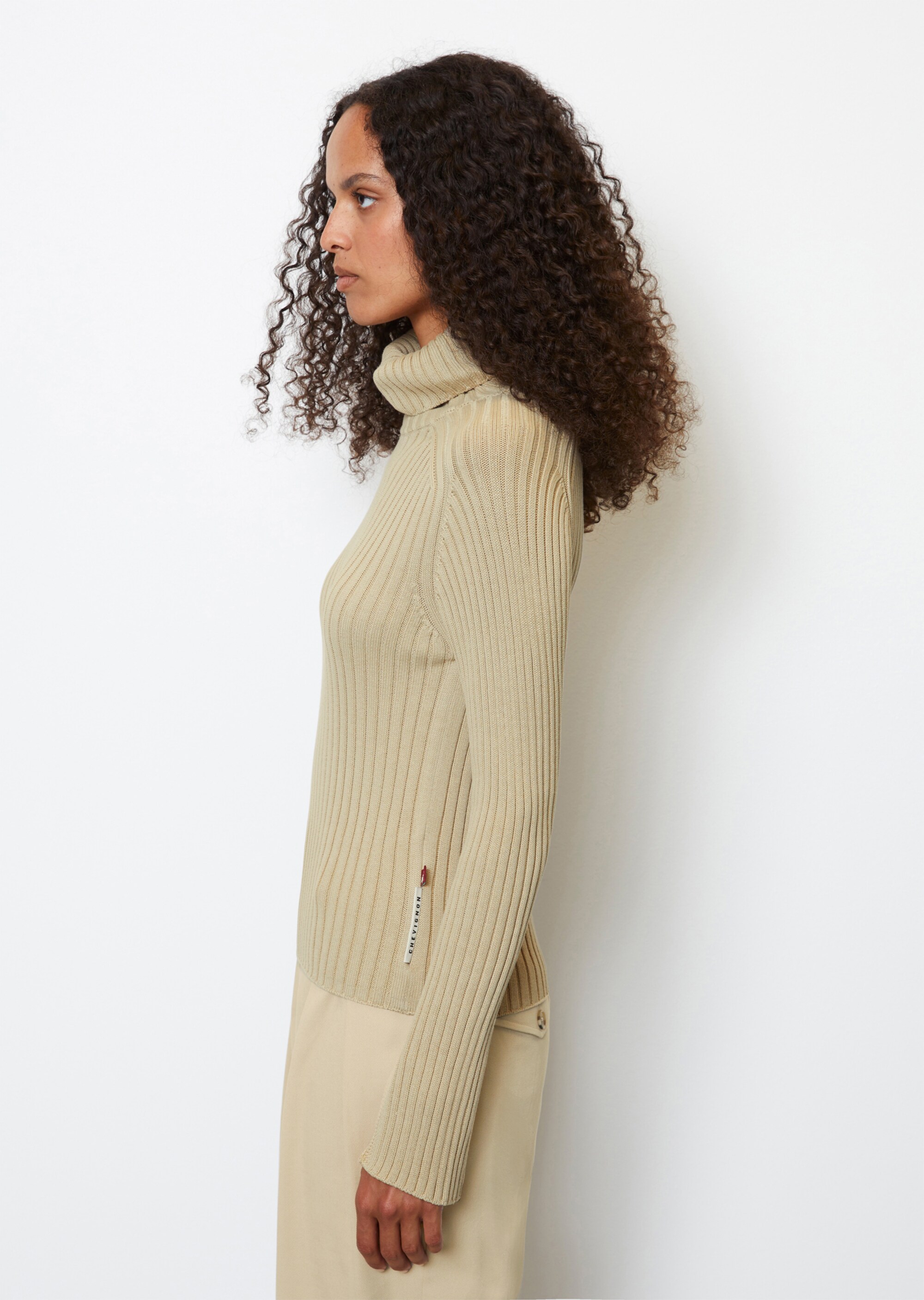 MO'P X CHEVIGNON Rollkragenpullover slim aus Organic Cotton