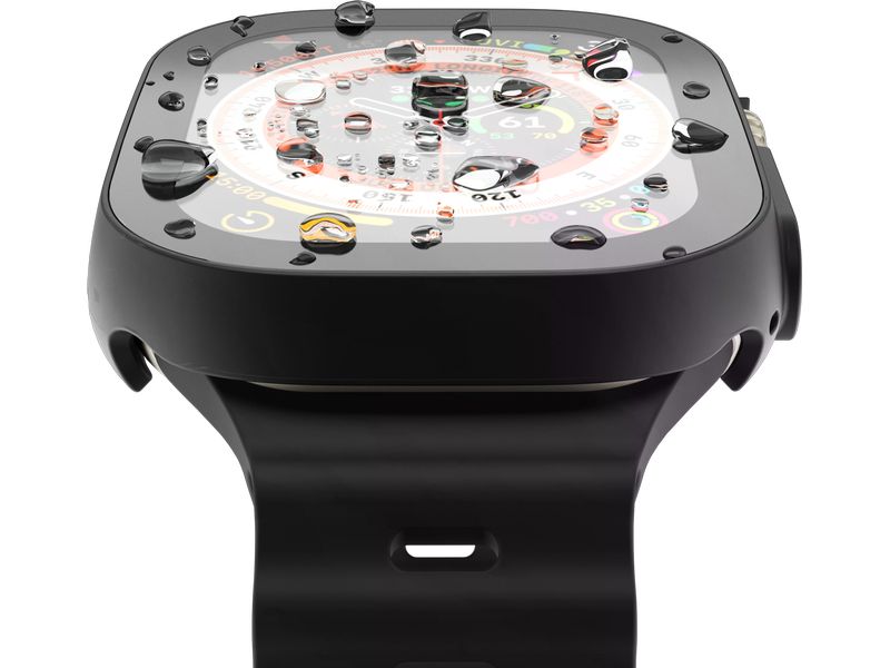 Vonmählen Displayschutz Thin Apple Watch Ultra Black Displayschutz für die Apple Watch Ultra