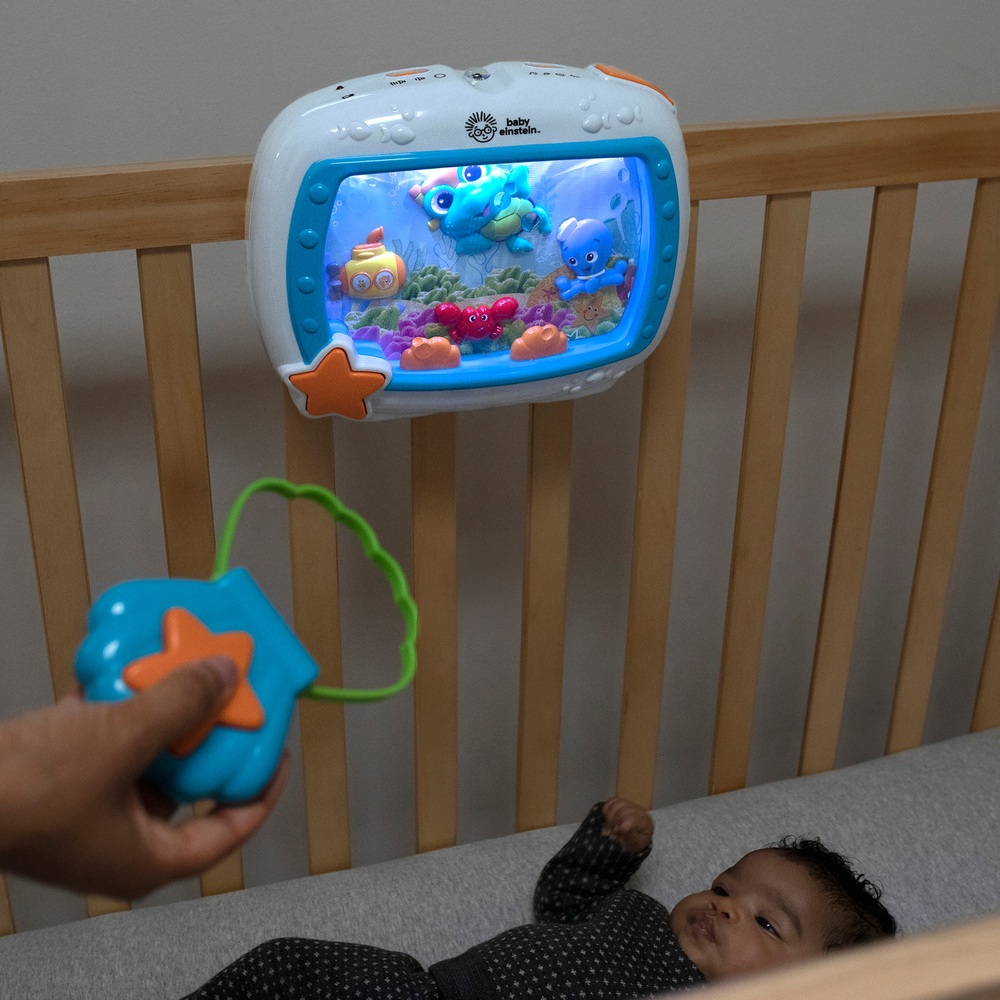 Baby Einstein Sea Dreams Schnuller-Spielzeug fürs Kinderbett