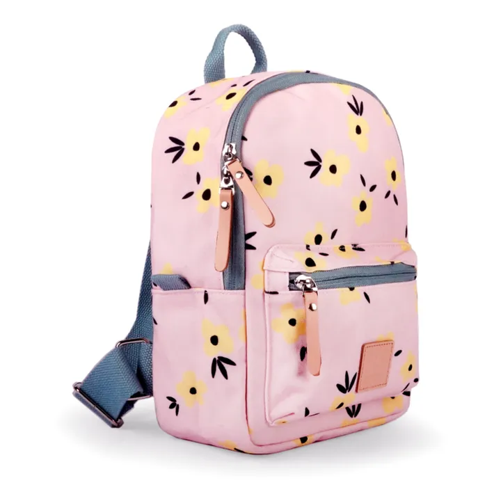JOJO FACTORY Sac à Dos Fleurs Piupiuchick X Jojo Factory | Rose pâle