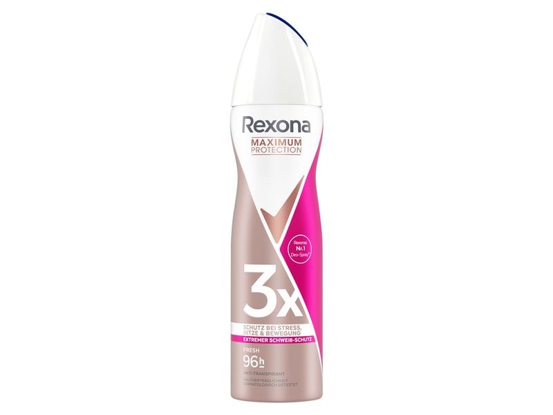 Rexona Deo Spray Maximum Protection Women Fresh 150 ml Deospray Anti-Transpirant bietet extra starken Schutz