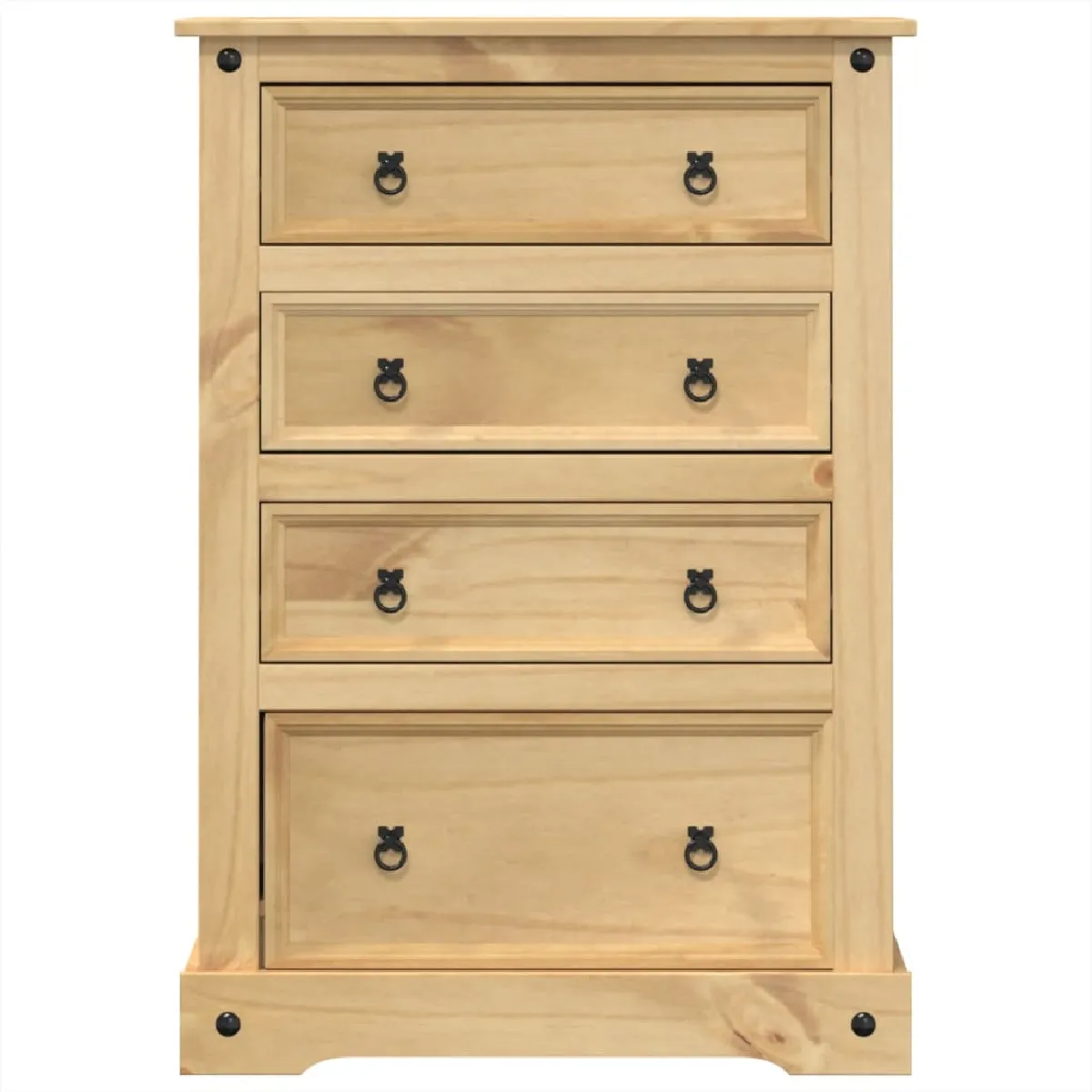 VidaXL Commode Corona Pin Massif