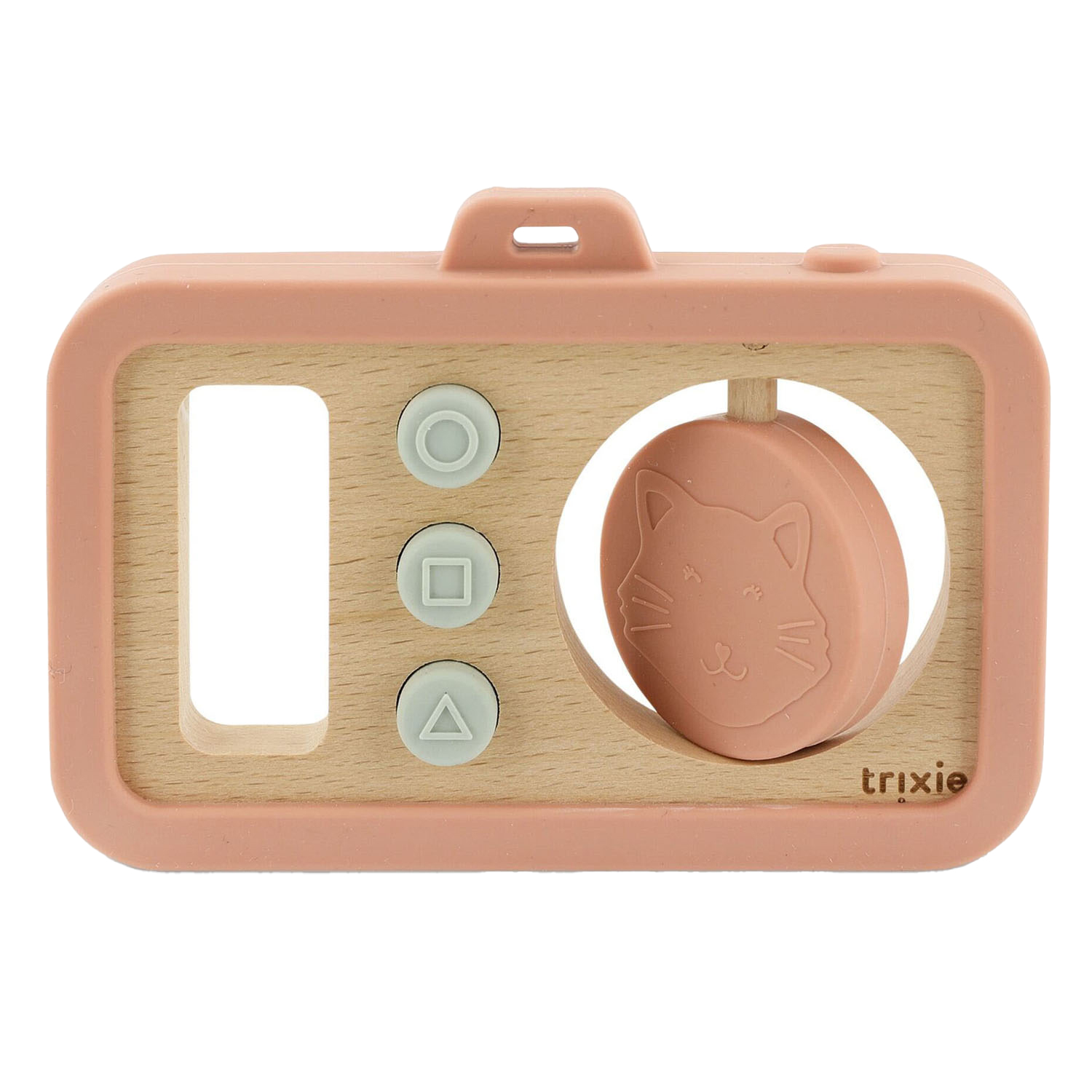 Trixie Houten SiliconenBaby Camera- Mrs. Cat