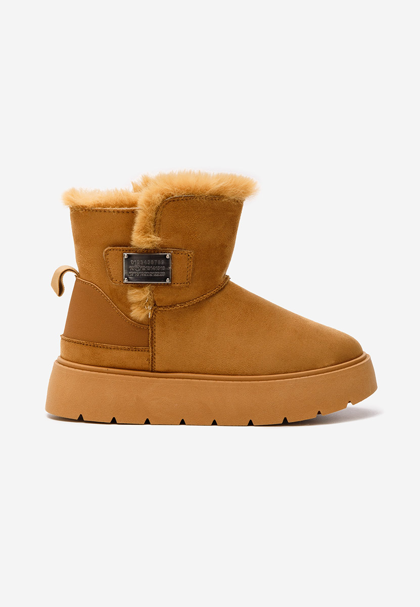 Bottes de neige femme chameau Natosha