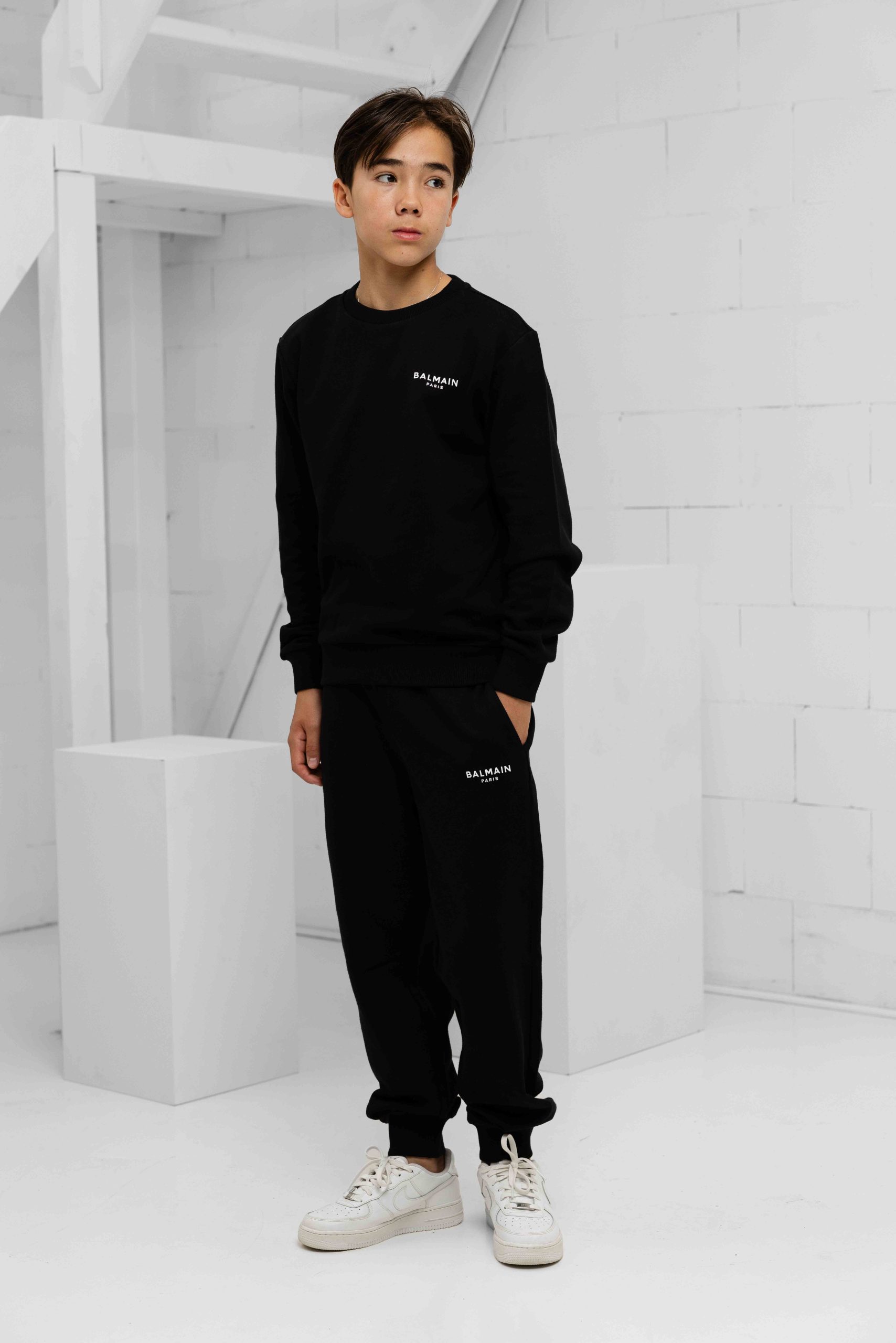 Balmain BX4P30 Trainingspak Kids Zwart
