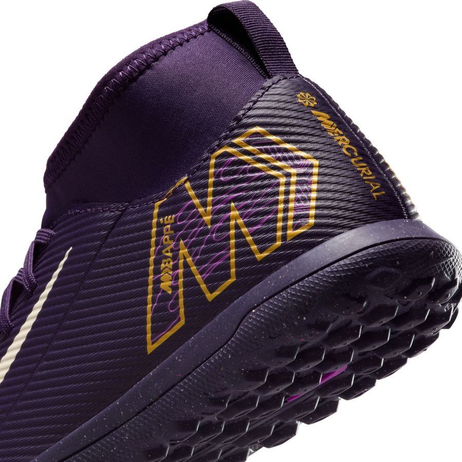 Nike Mercurial Superfly 10 Club TF Mbappé Personal Edition - Violet/Blanc Enfant