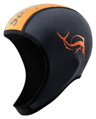 Bonnet de Bain en Néoprène Sailfish Cap Noir