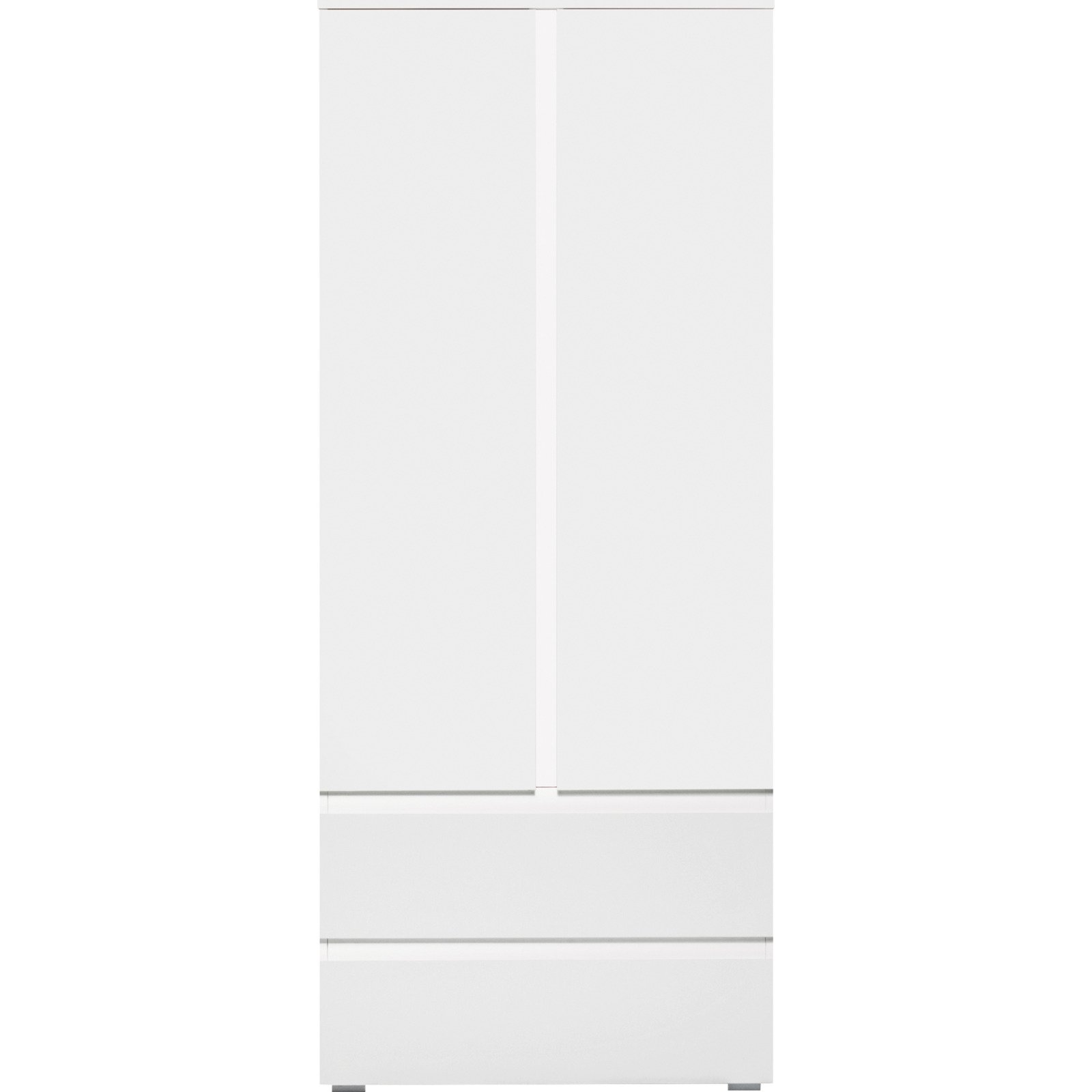 Allzweckschrank Shark Dekor weiss 80 x 191 x 40 cm