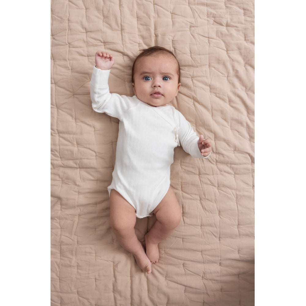 Køb MarMar New Born Modal Pointelle Gentle White Belita Body