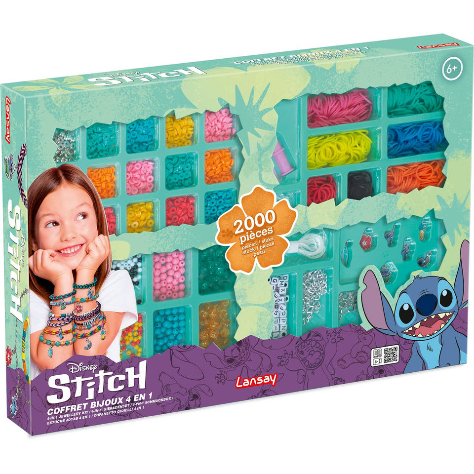 Disney Stitch 4-in-1 juwelenkoffer