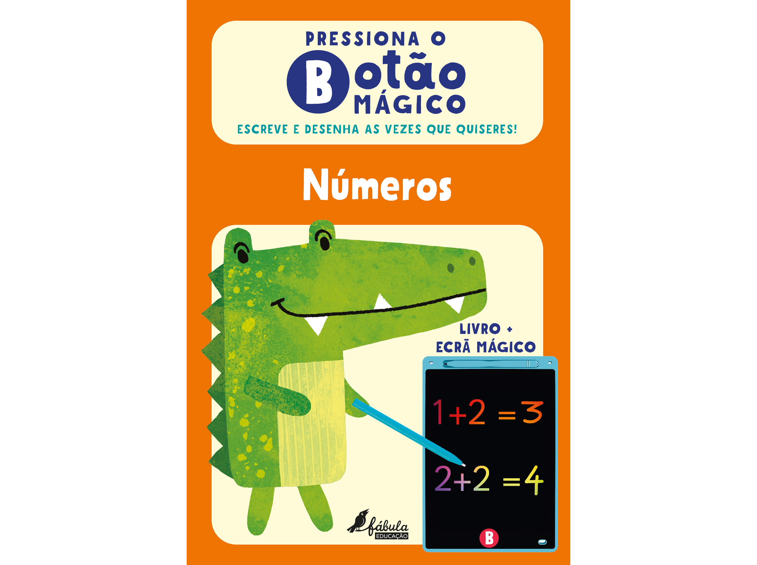 LIVRO PRESSIONA O BOTÃO MÁGICO : NÚMEROS