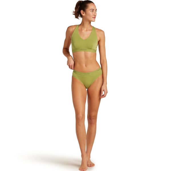 Brassière trail ICEBREAKER W M 125 CL SPRITE HIPSTER OLIVE