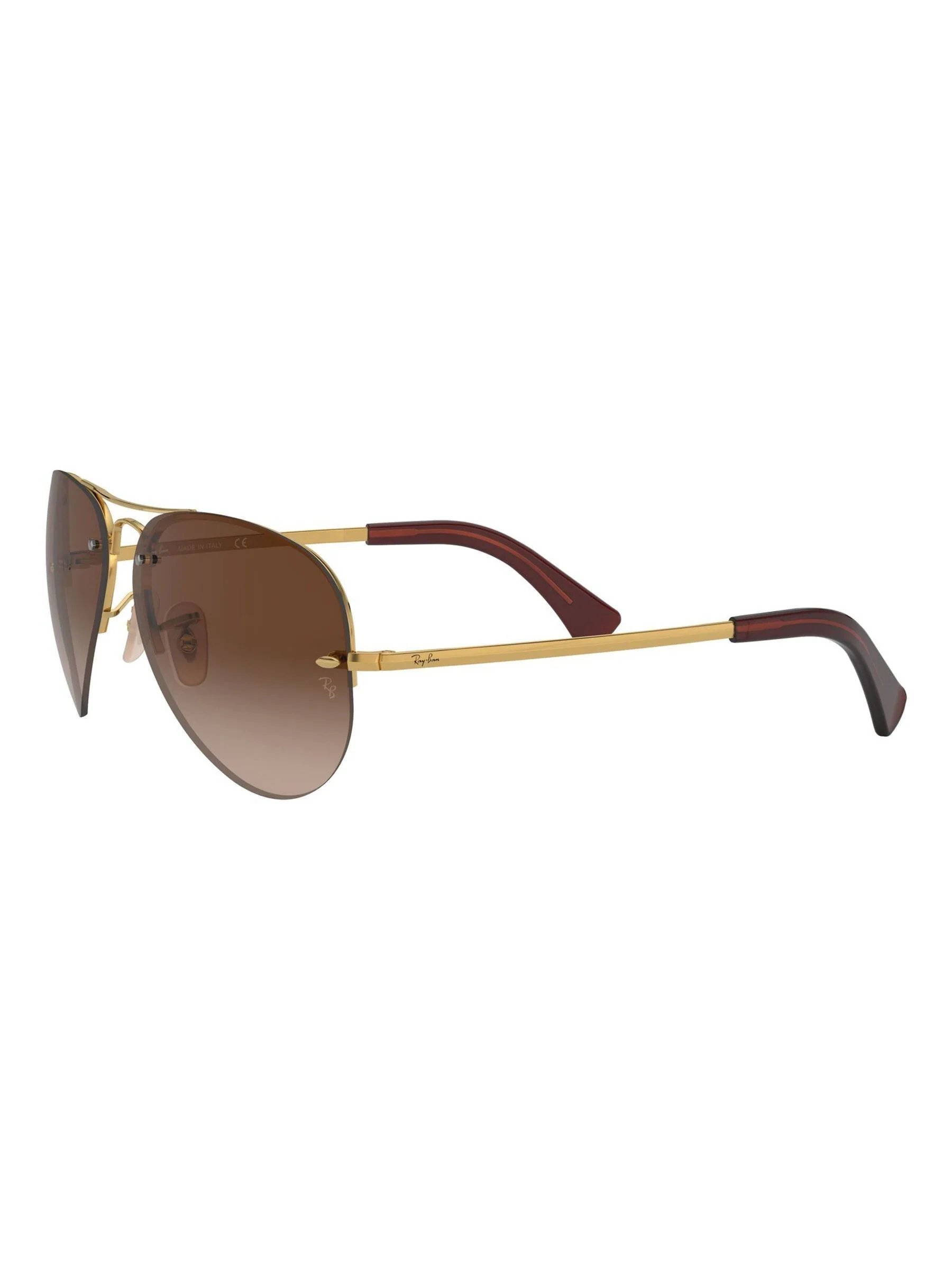 Gouden en bruine glazen - Ray-Ban Lightforce Sunglasses