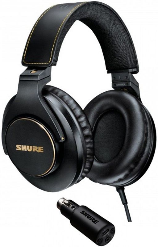 Shure MVX2U Digital Interface with SRH840A Headphones
