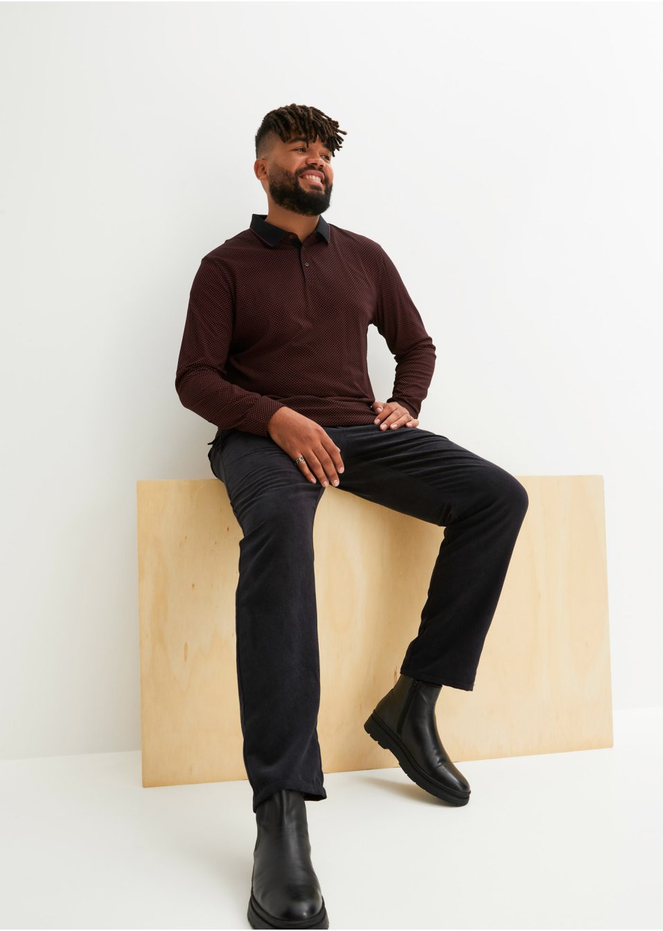 Polo manches longues