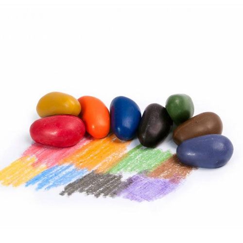 Crayon rocks waskrijtjes 8 st in 8 kleuren CR.BVE.08