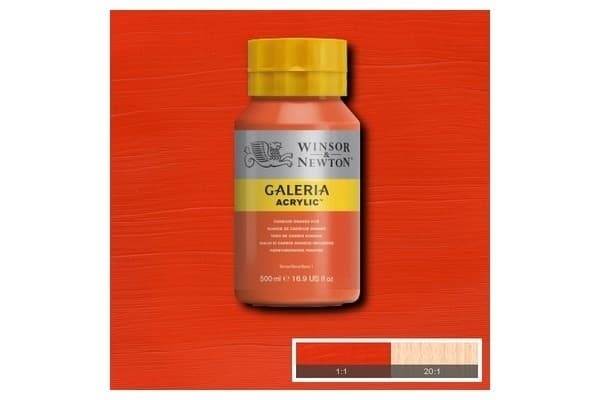 WINSOR Galeria Acrylic 500Ml Cadmium Orange Hue 090