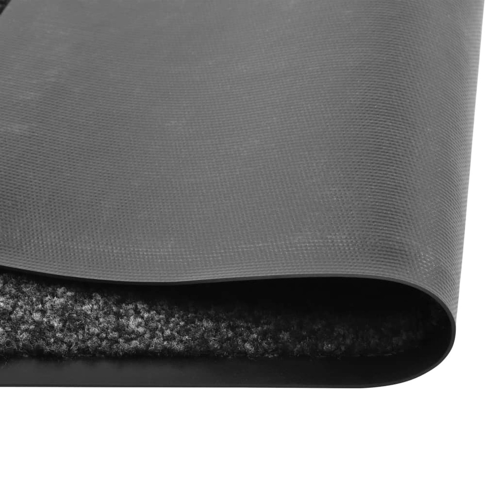 Paillasson lavable noir 40x60 cm