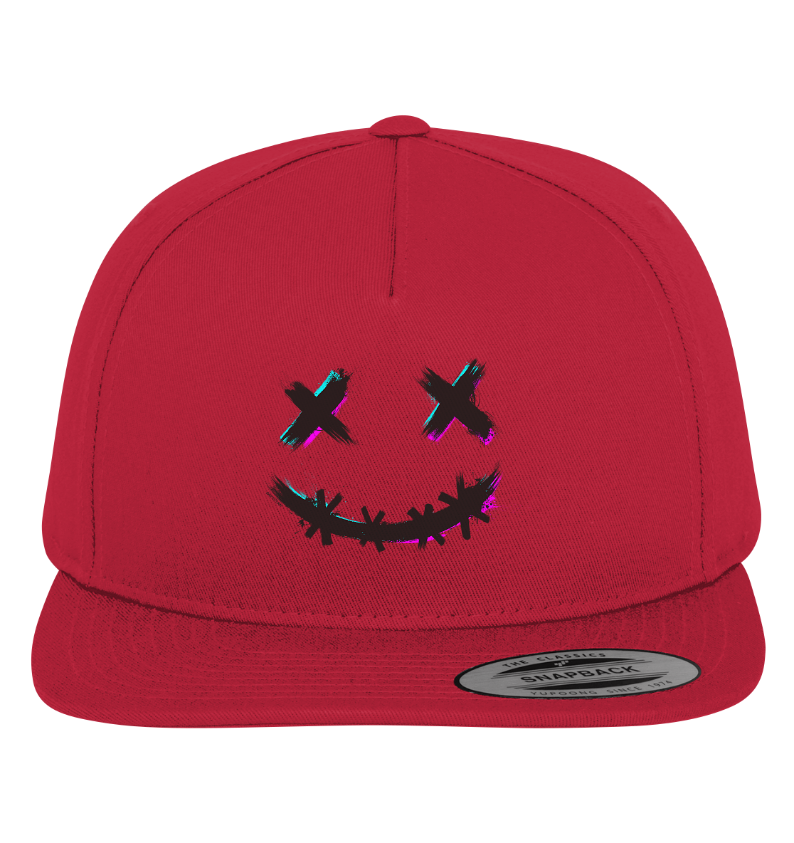 DartSturm - Scary Smile Schwarz - Premium Snapback