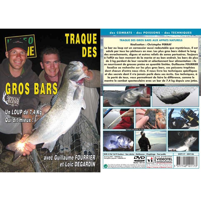Dvd - Traque Des Gros Bars
